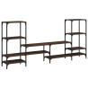 Meuble TV chêne marron 206,5x28,5x95 cm bois d'ingénierie 628212628212