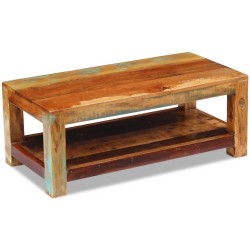 Table basse Bois de récupération massif 90x45x35 cm 628220628220