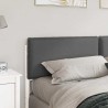 Tête de lit capitonnée Blanc et gris clair 200 cm Pin massif 628223628223