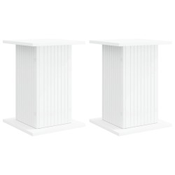 Support de Plante 2 pcs Blanc 30,5 x 30 x 43 cm 628224628224