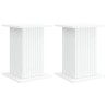 Support de Plante 2 pcs Blanc 30,5 x 30 x 43 cm 628224628224