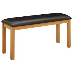 Banc de salle à manger 95 x 32 x 45 cm Bois de chêne massif 628243628243