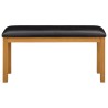 Banc de salle à manger 95 x 32 x 45 cm Bois de chêne massif 628243628243