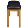 Banc de salle à manger 95 x 32 x 45 cm Bois de chêne massif 628243628243