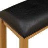 Banc de salle à manger 95 x 32 x 45 cm Bois de chêne massif 628243628243