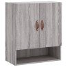 Armoire murale sonoma gris 60x31x70 cm bois d'ingénierie 628245628245