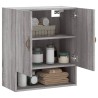 Armoire murale sonoma gris 60x31x70 cm bois d'ingénierie 628245628245