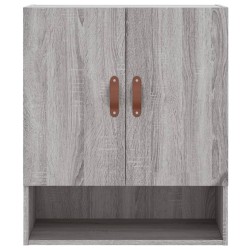 Armoire murale sonoma gris 60x31x70 cm bois d'ingénierie 628245628245