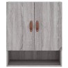 Armoire murale sonoma gris 60x31x70 cm bois d'ingénierie 628245628245