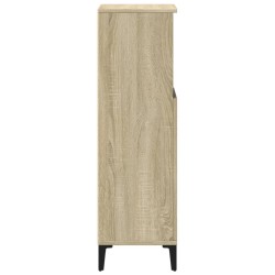 Armoire salle de bain chêne sonoma 30x30x100 cm 628247628247