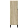 Armoire salle de bain chêne sonoma 30x30x100 cm 628247628247