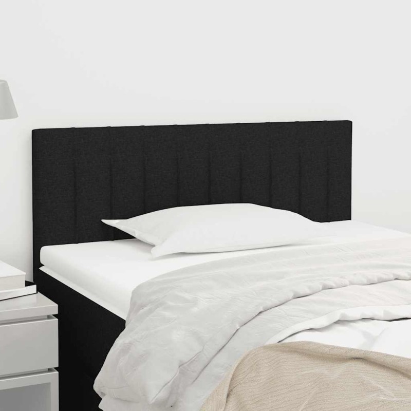 Tête de lit Noir 90x5x78/88 cm Tissu 628257628257