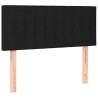 Tête de lit Noir 90x5x78/88 cm Tissu 628257628257