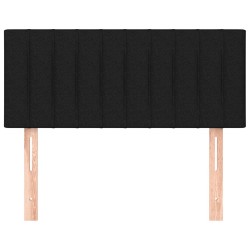 Tête de lit Noir 90x5x78/88 cm Tissu 628257628257