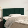 Tête de lit Vert foncé 90x5x78/88 cm Velours 628261628261
