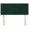 Tête de lit Vert foncé 90x5x78/88 cm Velours 628261628261