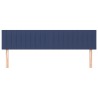 Têtes de lit Bleu 200x5x78/88 cm Tissu 628265628265