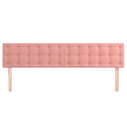 Têtes de lit Rose 200x5x78/88 cm Velours 628269628269