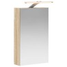 Armoire Miroir de Salle de Bain Chêne Sonoma 30 x 10,5 x 50 cm 628278628278
