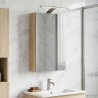 Armoire Miroir de Salle de Bain Chêne Sonoma 30 x 10,5 x 50 cm 628278628278
