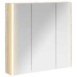 Armoire Miroir de Salle de Bain avec étagère Chêne Sonoma 628281628281