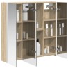 Armoire Miroir de Salle de Bain avec étagère Chêne Sonoma 628281628281