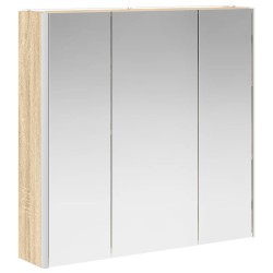Armoire Miroir de Salle de Bain avec étagère Chêne Sonoma 628281628281