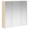 Armoire Miroir de Salle de Bain avec étagère Chêne Sonoma 628281628281