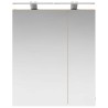 Armoire Miroir de Salle de Bain Chêne Sonoma 60 x 14,5 x 70 cm 628282628282