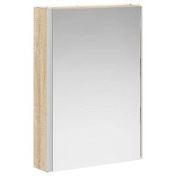 Armoire Miroir de Salle de Bain Chêne Sonoma 628283628283