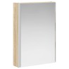 Armoire Miroir de Salle de Bain Chêne Sonoma 628283628283