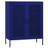 Armoire de rangement Bleu marine 80x35x101,5 cm Acier 628284628284