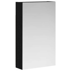 Armoire Miroir de Salle de Bain Chêne noir 30 x 10,5 x 50 cm 628285628285