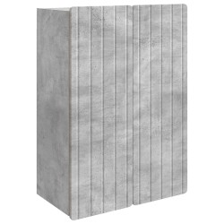 Armoire Murale Gris béton 66 x 34,5 x 92 cm Bois d'ingénierie 628291628291