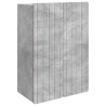 Armoire Murale Gris béton 66 x 34,5 x 92 cm Bois d'ingénierie 628291628291
