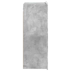 Armoire Murale Gris béton 66 x 34,5 x 92 cm Bois d'ingénierie 628291628291