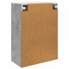 Armoire Murale Gris béton 66 x 34,5 x 92 cm Bois d'ingénierie 628291628291