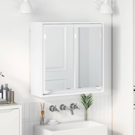Armoire Miroir de Salle de Bain Blanc 60 x 20 x 60 cm 628292628292