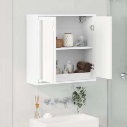 Armoire Miroir de Salle de Bain Blanc 60 x 20 x 60 cm 628292628292