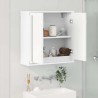 Armoire Miroir de Salle de Bain Blanc 60 x 20 x 60 cm 628292628292