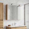 Armoire Miroir de Salle de Bain Chêne artisan 628293628293