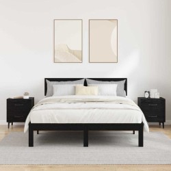 Armoire de lit avec tiroir 2 pcs Chêne noir 40 x 35 x 47,5 cm 628297628297