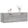 Armoire murale sonoma gris 100x36,5x35 cm bois d'ingénierie 628298628298