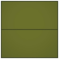 Bâche d'extérieur 4x4 m Vert 628300628300