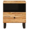Armoire de lit Marron 40 x 33 x 46 cm Bois de mangue massif 628309628309