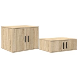 Armoire de rangement 2 pcs Chêne Sonoma 108 x 41 x 40 cm 628311628311