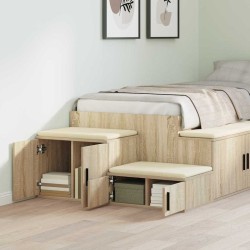 Armoire de rangement 2 pcs Chêne Sonoma 108 x 41 x 40 cm 628311628311