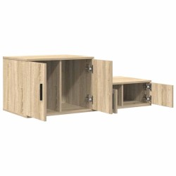 Armoire de rangement 2 pcs Chêne Sonoma 108 x 41 x 40 cm 628311628311