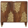 Armoire d'évier avec stockage Marron miel 62 x 33 x 58 cm 628312628312