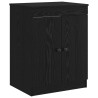 Armoire de salle de bain Noir 54 x 41 x 70 cm Bois d'ingénierie 628313628313